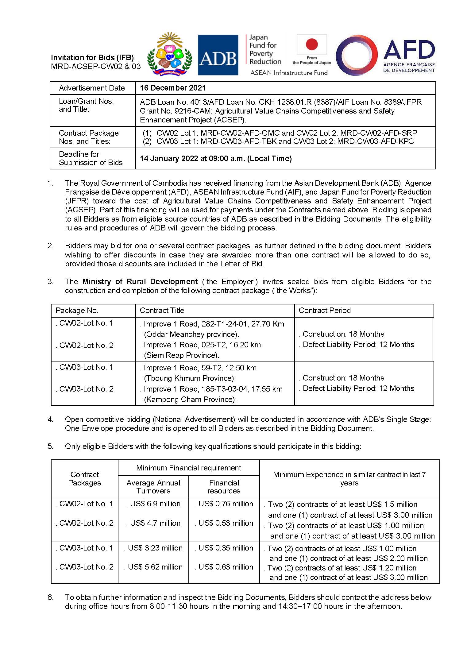 IFB CW02 CW03 Rev1 1 Page 1 1