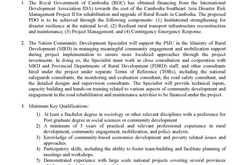 2 REOI for community Development Page 1