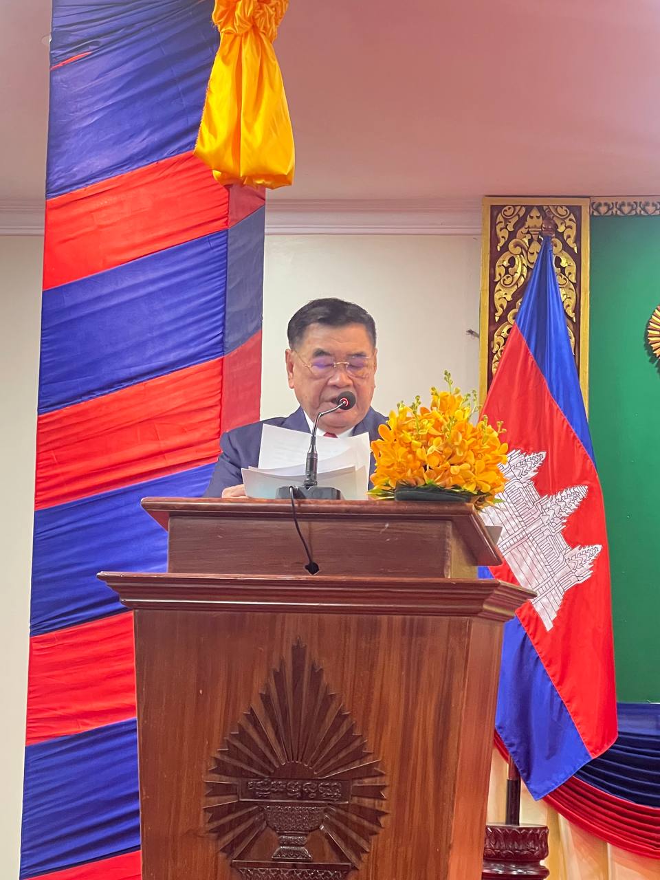 លោកជំទាវ ម៉ាត់ ម៉ារ៉ា អញ្ជើញចូលរួម កម្មវិធីជួបសម្តែងការគួរសមជាមួយថ្នាក់ដឹកនាំ ស្ថាប័នរដ្ឋសភានៃព្រះរាជាណាចក្រកម្ពុជា ក្នុងឱកាសអបអរសាទរ ខួបលើកទី១១៣ ទិវាអន្តរជាតិនារី ៨ មិនា ឆ្នាំ២០២៤ 3 photo 2024 03 05 14 43 03