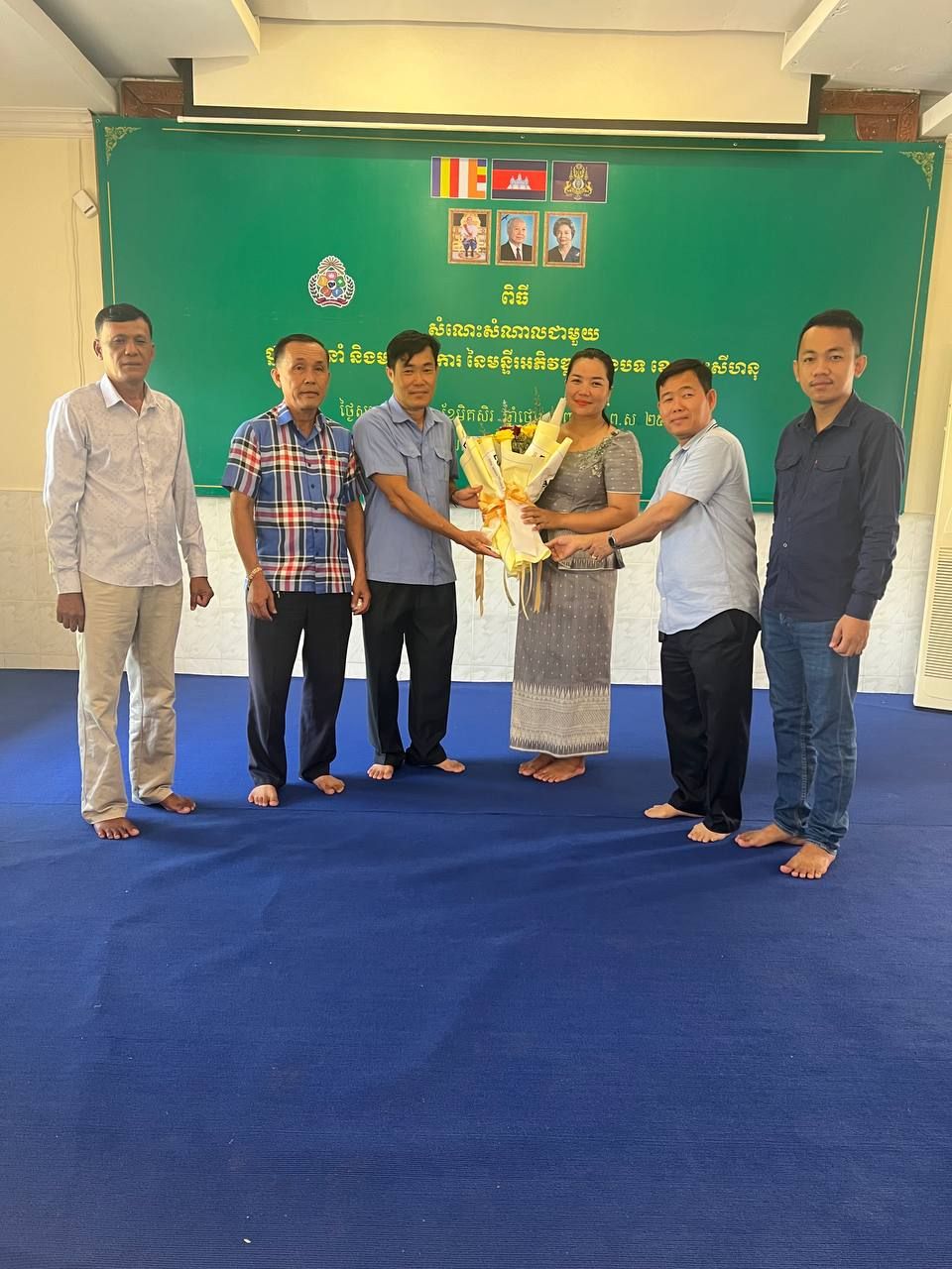 លោកជំទាវ គង់ សុធីរី បានប្រារព្ធពិធីអបអរសាទរ ខួបលើកទី ១១៣ ទិវាសិទ្ធិនារីអន្តរជាតិ ៨មីនា ឆ្នាំ២០២៤ នៅមន្ទីរអភិវឌ្ឍន៍ជនបទខេត្តព្រះសីហនុ។ 4 photo 2024 03 07 10 57 49