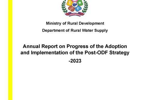 Pages from Annual report on progress of implementation of Post ODF Strategy