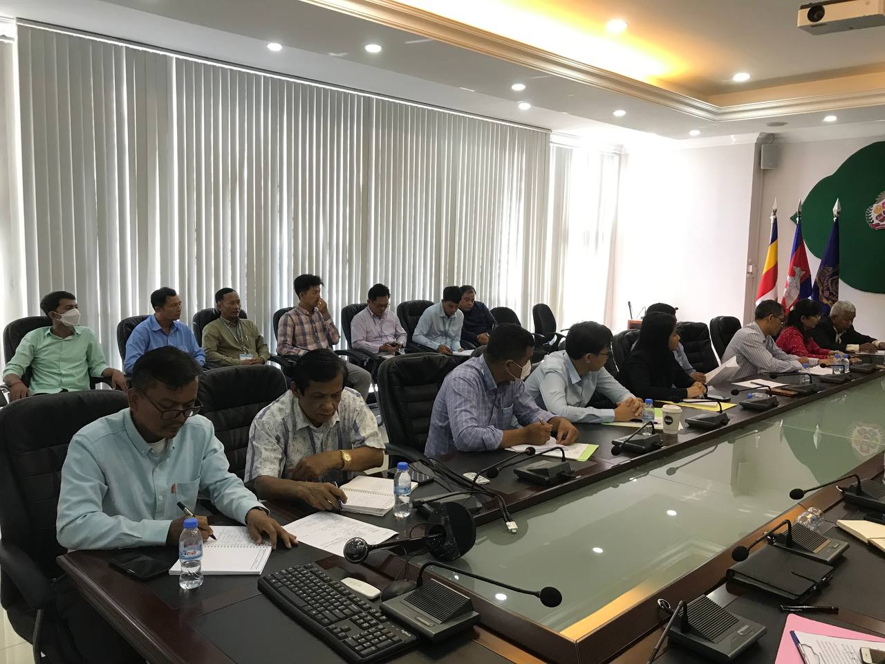 ឯកឧត្តម នួន ពេជ្រនិមិត្ត អញ្ជើញជាអធិបតីក្នុងកិច្ចប្រជុំបូកសរុបលទ្ធផលការងារឆមាសទី១ និងលើកទិសដៅការងារឆមាសទី២ ឆ្នាំ២០២៤ 5 photo 2024 06 14 16 50 23