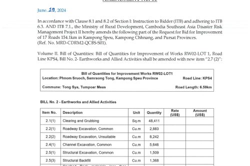Amendment No. 1 DRM2 RW02 as issued Page 1