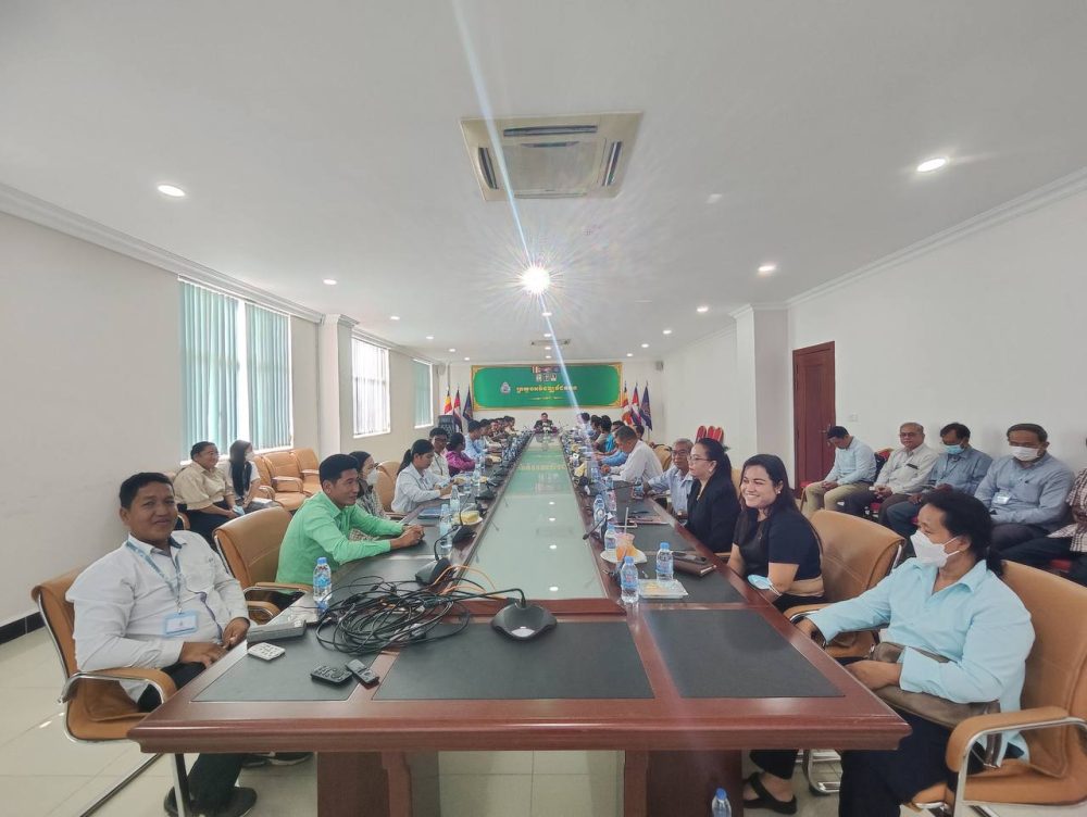 ឯកឧត្តម ស្រ៊ិន ពុទ្ធី អញ្ជើញដឹកនាំកិច្ចប្រជុំក្រុមការងារការផ្គត់ផ្គង់ទឹក ការសំអាត និង អនាម័យជនបទ(WATSAN) ប្រចាំខែកក្កដា ឆ្នាំ២០២៤ 2 photo 2024 07 02 18 24 17