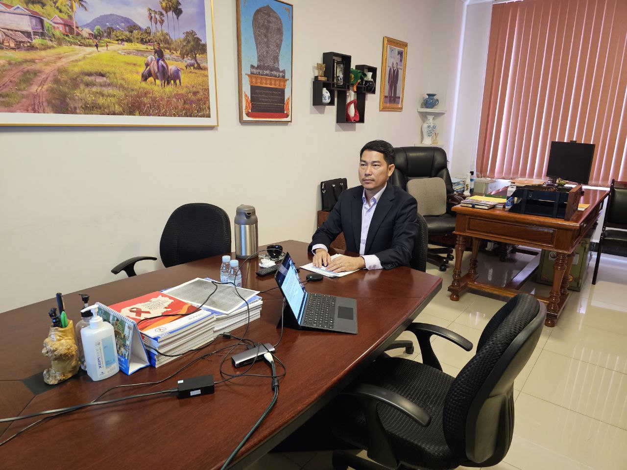 ឯកឧត្តម គី សុផល អញ្ជើញចូលរួមក្នុងវេទិកាចែករំលែកចំណេះដឹងលើប្រធានបទ “ការងារផ្គត់ផ្គង់ទឹកនៅជនបទក្នុងបណ្តាប្រទេសមេគង្គ-ឡានឆាង” 8 photo 2024 08 28 14 47 17