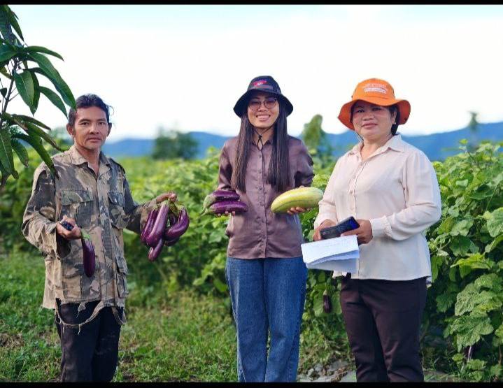 លោកស្រី ឃឿន សុខឃៀង ចុះតាមដានការដាំដុះរបស់កសិករដាំបន្លែនៅភូមិប៉ាងរលឹម សង្កាត់អូរតាវ៉ៅ និងភូមិអូរច្រាលិច សង្កាត់បរយ៉ាខា ចំនួន ១៥គ្រួសារ 2 photo 2024 10 19 10 59 45 2