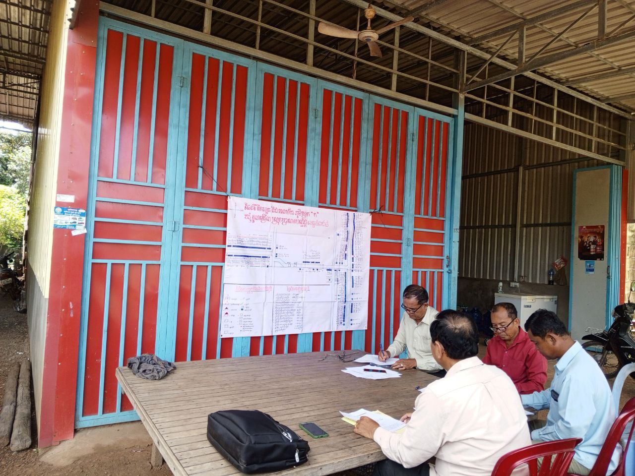 ក្រុមការងារមន្ទីរអភិវឌ្ឍន៍ជនបទខេត្តកំពង់ធំ បានចុះទៅផ្ទៀងផ្ទាត់ODF នៅស្រុកប្រាសាទបល្ល័ង្ក ខេត្តកំពង់ធំ 8 photo 2024 10 30 16 04 11