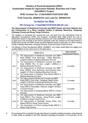Invitation for bids prepared 9Nov24 Page 1
