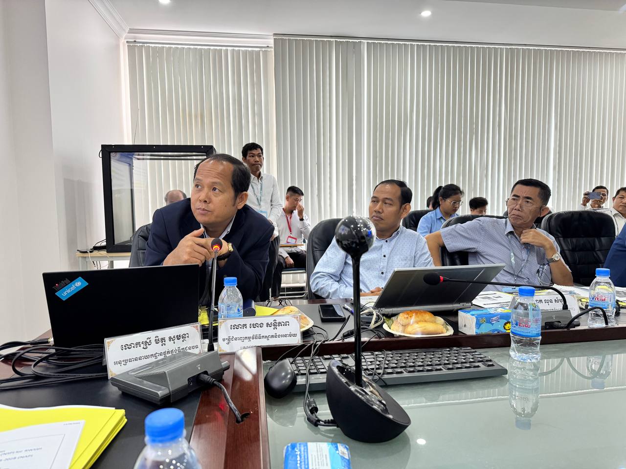 ឯកឧត្តម ទ្រី មេង អញ្ជើញដឹកនាំកិច្ចប្រជុំលើកទី៤០ របស់ក្រុមការងារបច្ចេកទេសវិស័យផ្គត់ផ្គង់ទឹកស្អាត និងអនាម័យជនបទ 13 photo 2024 12 03 09 31 20