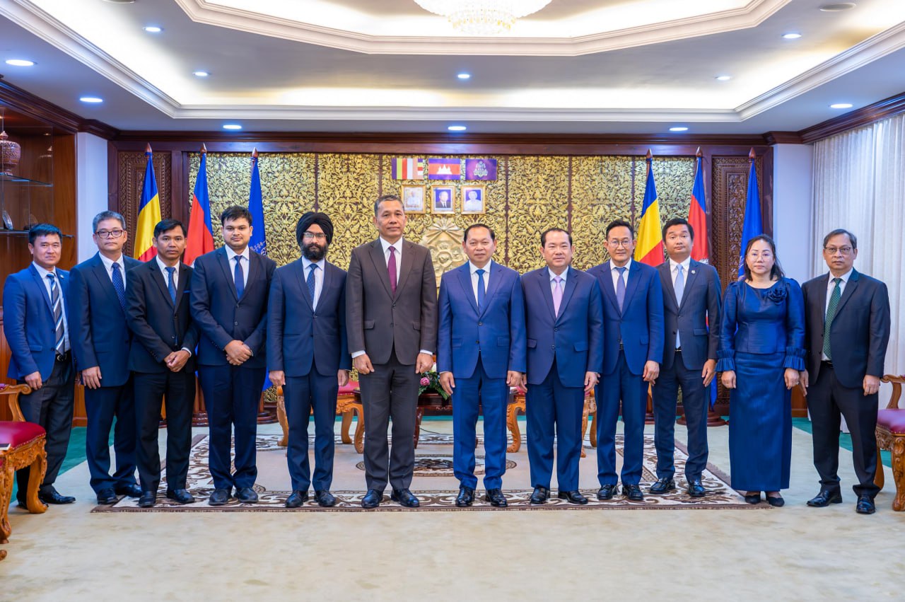 ឯកឧត្តម Vanlalvawna Bawitlungឯកអគ្គរដ្ឋទូតនៃសាធារណរដ្ឋឥណ្ឌានិចូលជួបសម្តែងការគួរសម និងពិភាក្សាការងារ