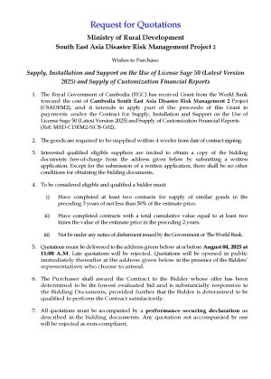 Request for Quotations Sage50 DRM2 Page 1