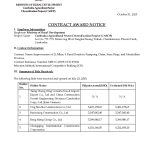 Contract Award Notice RW04 Page 1