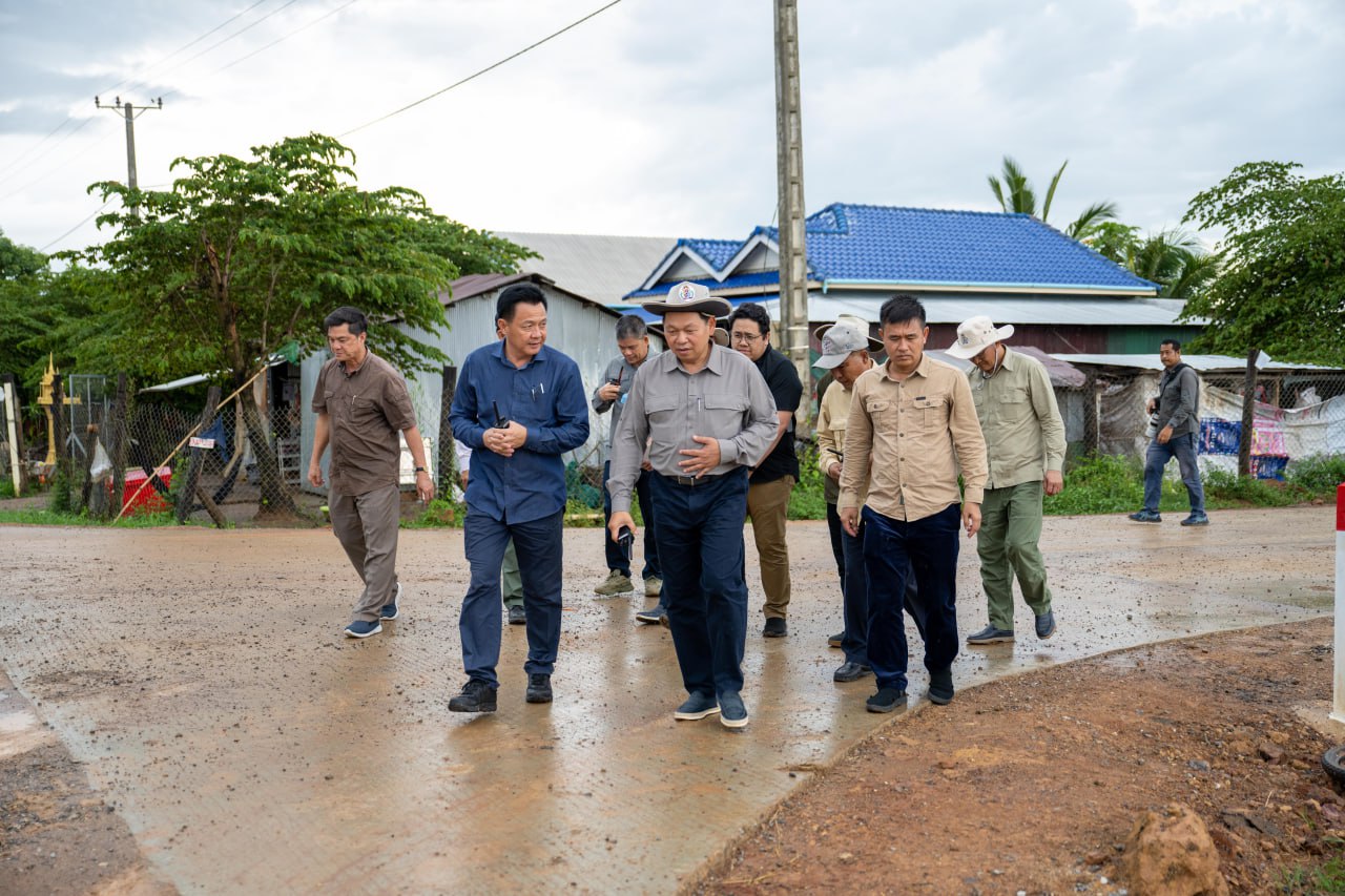 សមិទ្ធិផលថ្មីគឺផ្លូវក្រាលកៅស៊ូមួយខ្សែ និង ស្ពានបេតុងថ្មី