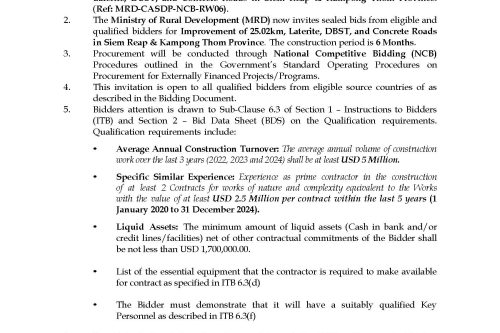 Invitation for Bids.doc RW06 Page 1