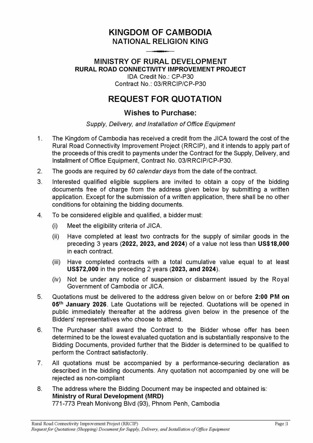 20251219 05012026 RfQ of IT Page 1