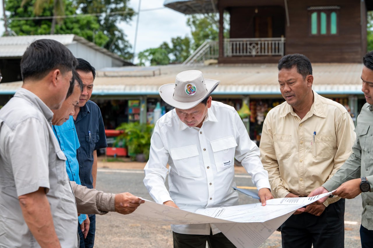 ពិនិត្យស្ថានភាពផ្លូវជនបទ ចំនួន ១២ខ្សែ ស្ថិតនៅក្នុងខេត្តកំពង់ឆ្នាំង