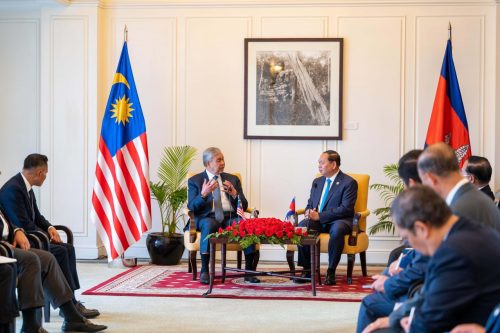 39.ពិភាក្សាការងារជាមួយឯកឧត្តម Dato Seri Dr. Ahmad Zahid bin Hamidi