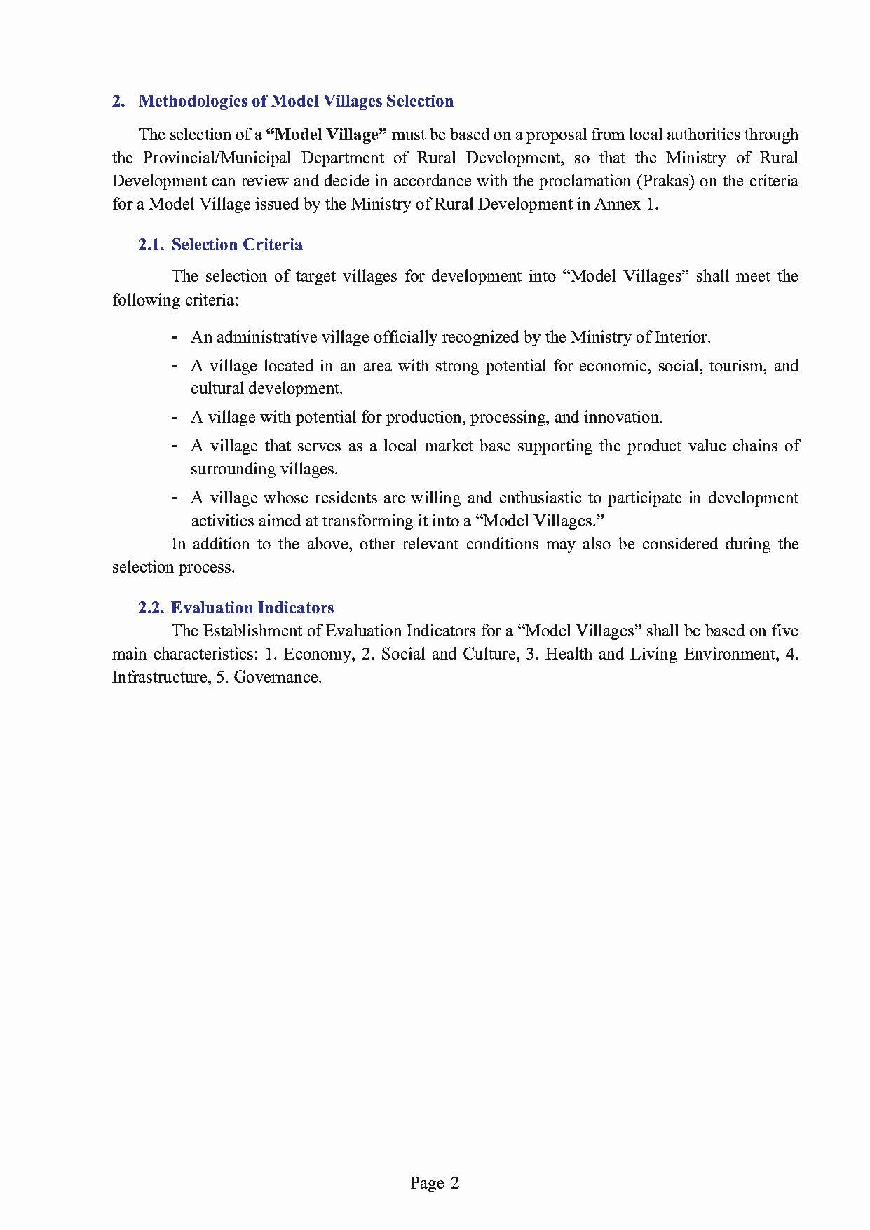 Guidebook on The Development of Model Village Page 06