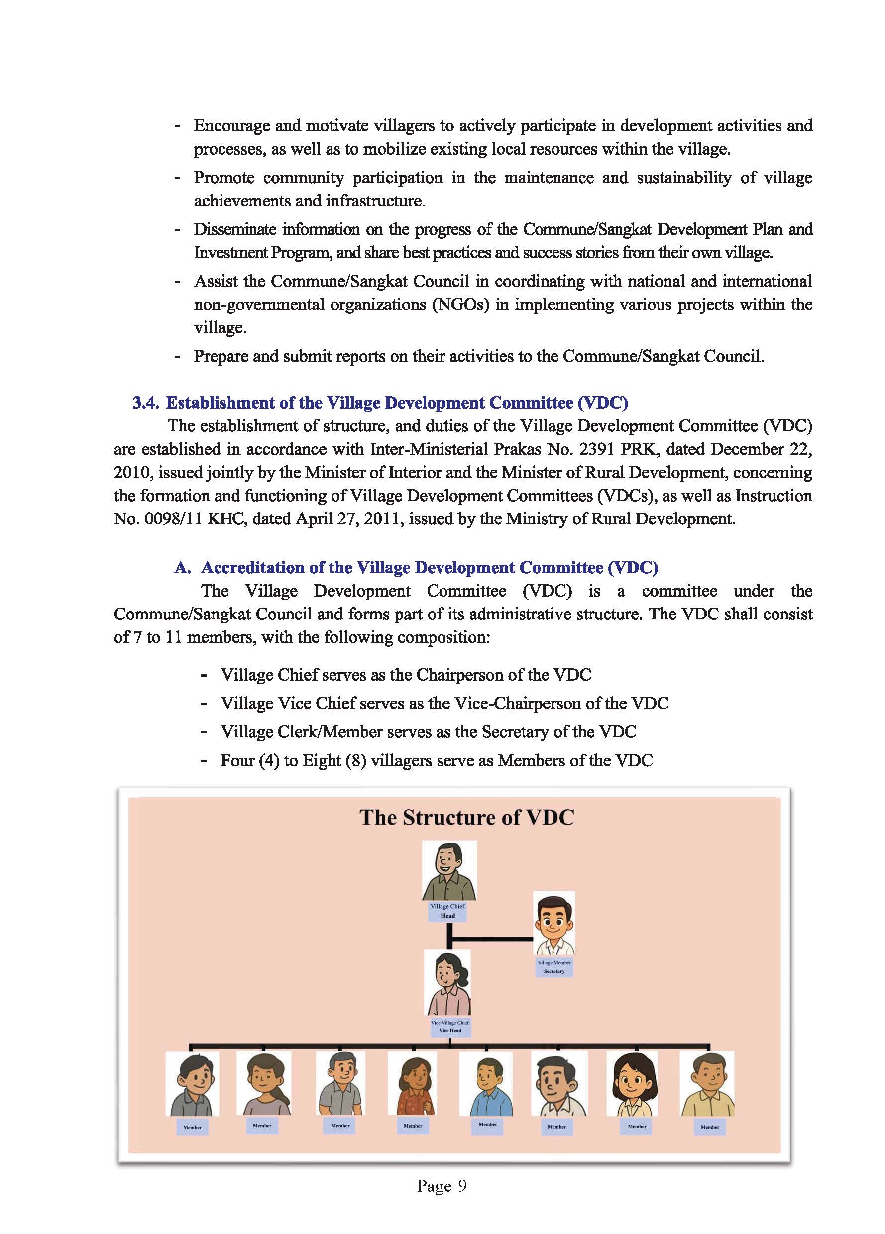 Guidebook on The Development of Model Village Page 13