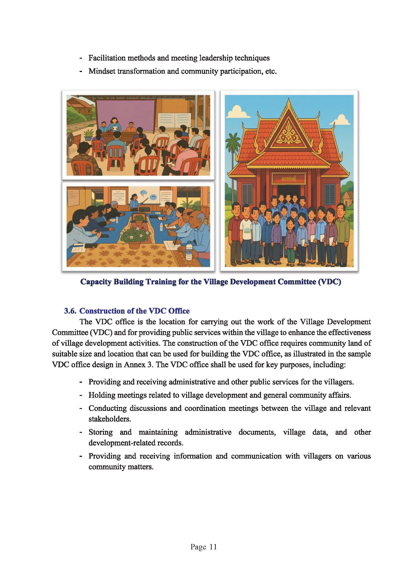 Guidebook on The Development of Model Village Page 15