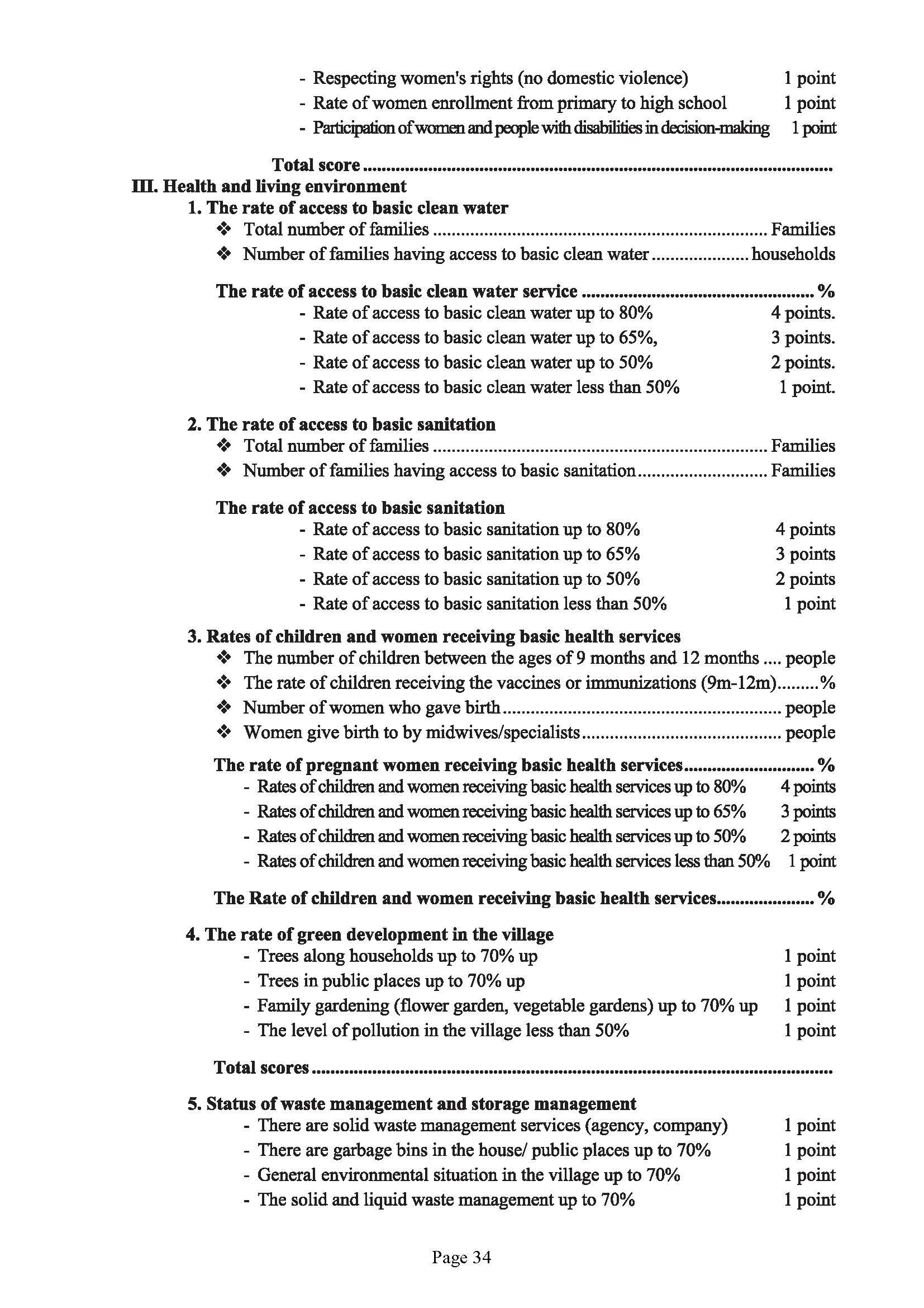 Guidebook on The Development of Model Village Page 38