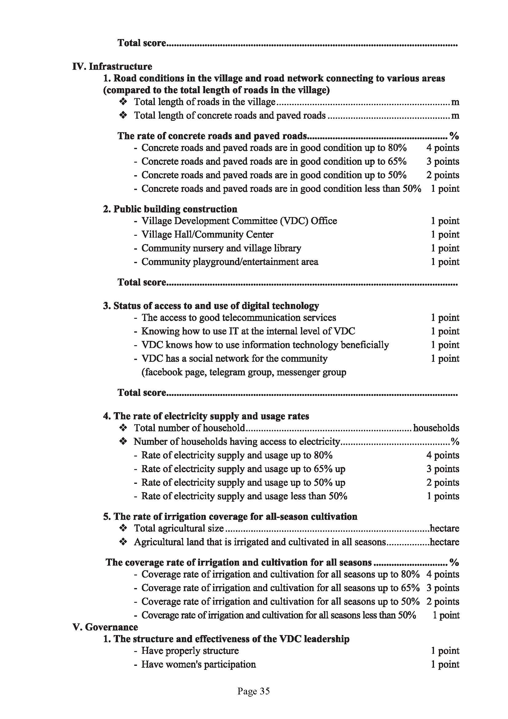 Guidebook on The Development of Model Village Page 39