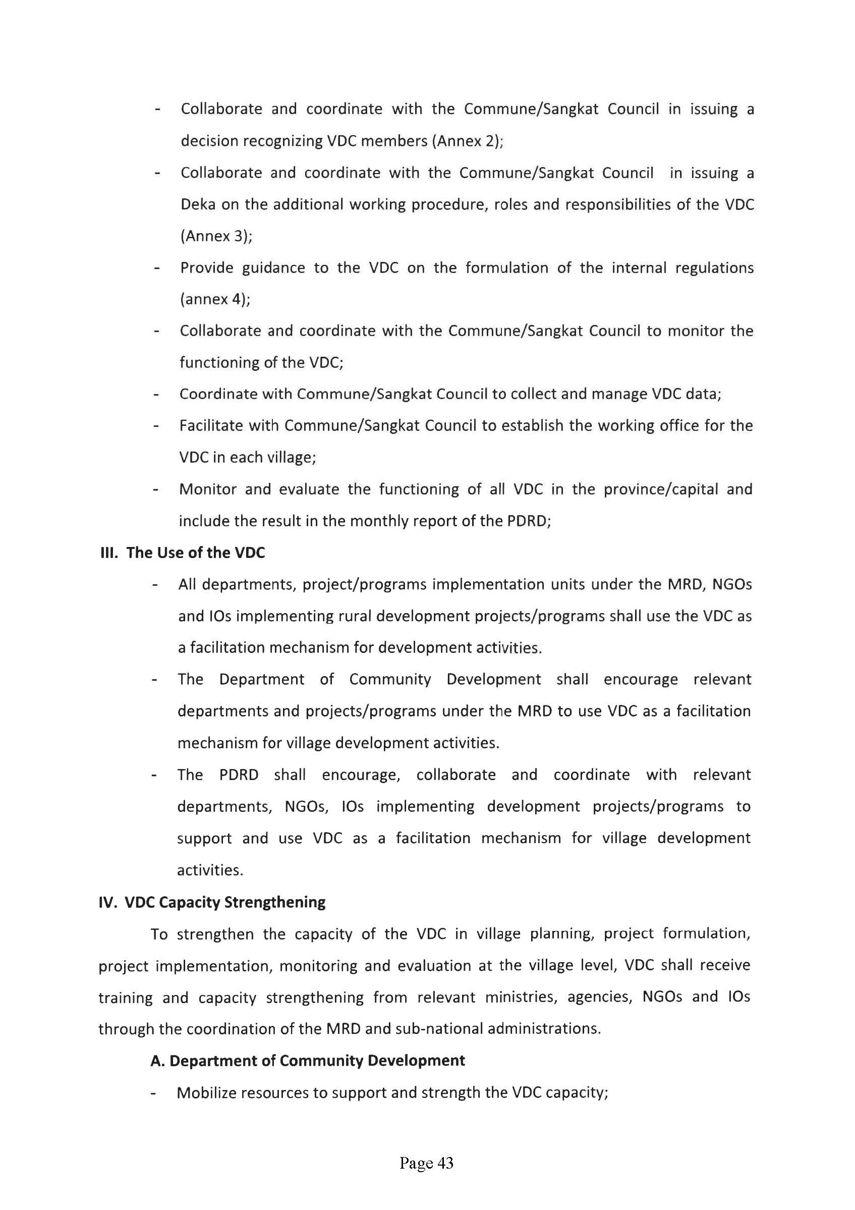 Guidebook on The Development of Model Village Page 47