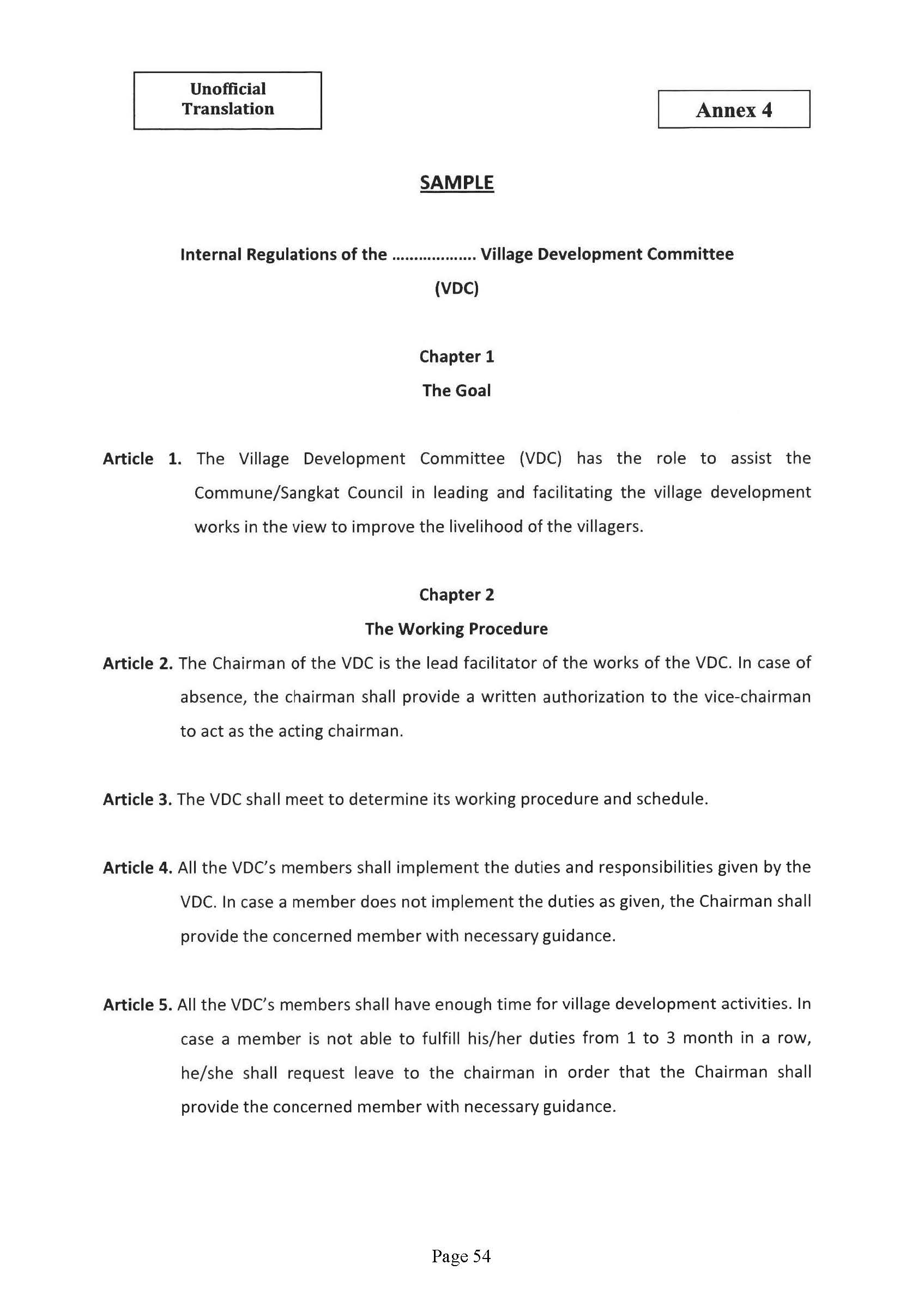 Guidebook on The Development of Model Village Page 58