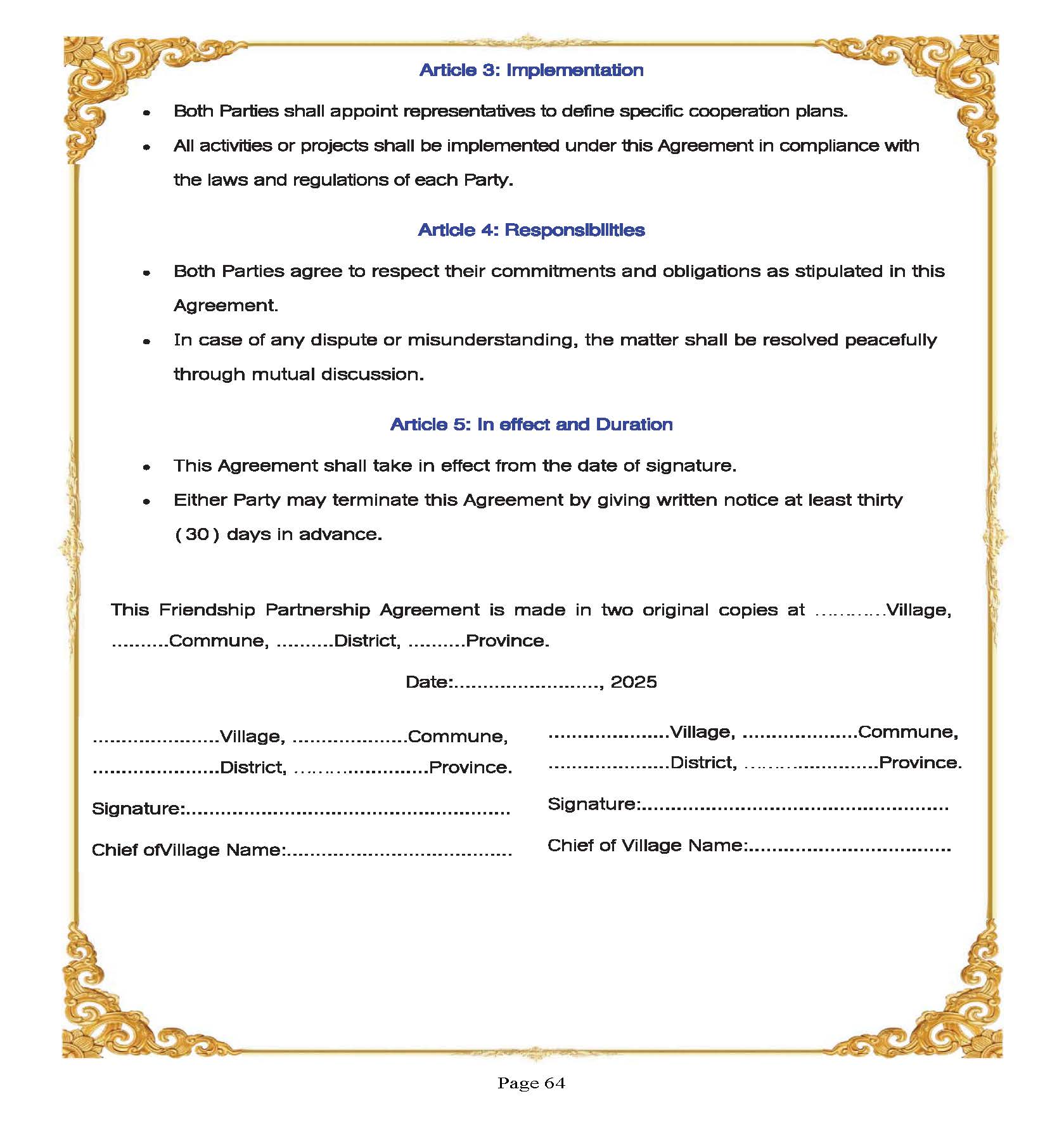 Guidebook on The Development of Model Village Page 68