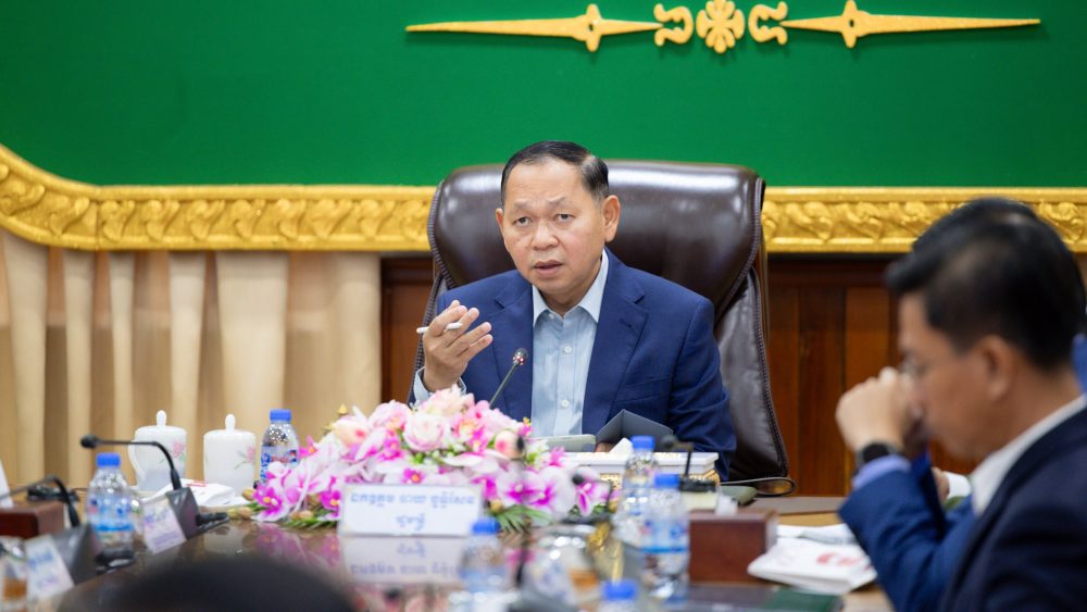 ឯកឧត្តមឆាយ ឫទ្ធិសែន អញ្ជើញដឹកនាំកិច្ចប្រជុំត្រួតនិពិន្យវឌ្ឍនភាព នៃការត្រៀមរៀបចំកិច្ចប្រជុំថ្នាក់រដ្ឋមន្ត្រី ទាំង៣ក្រសួង (ត្រី-វិស័យ) 2 1 18