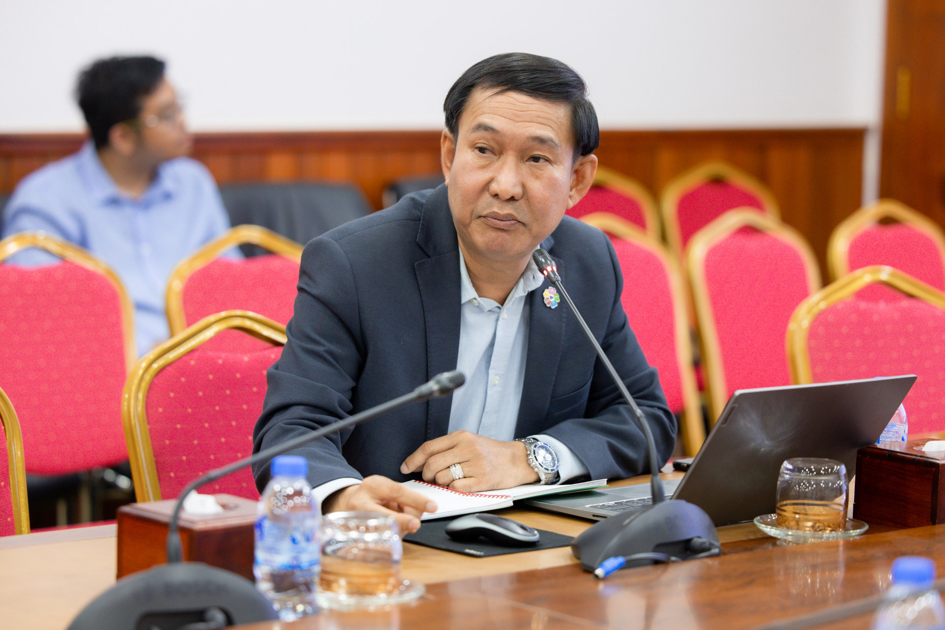 ឯកឧត្តមឆាយ ឫទ្ធិសែន អញ្ជើញដឹកនាំកិច្ចប្រជុំត្រួតនិពិន្យវឌ្ឍនភាព នៃការត្រៀមរៀបចំកិច្ចប្រជុំថ្នាក់រដ្ឋមន្ត្រី ទាំង៣ក្រសួង (ត្រី-វិស័យ) 12 9 10