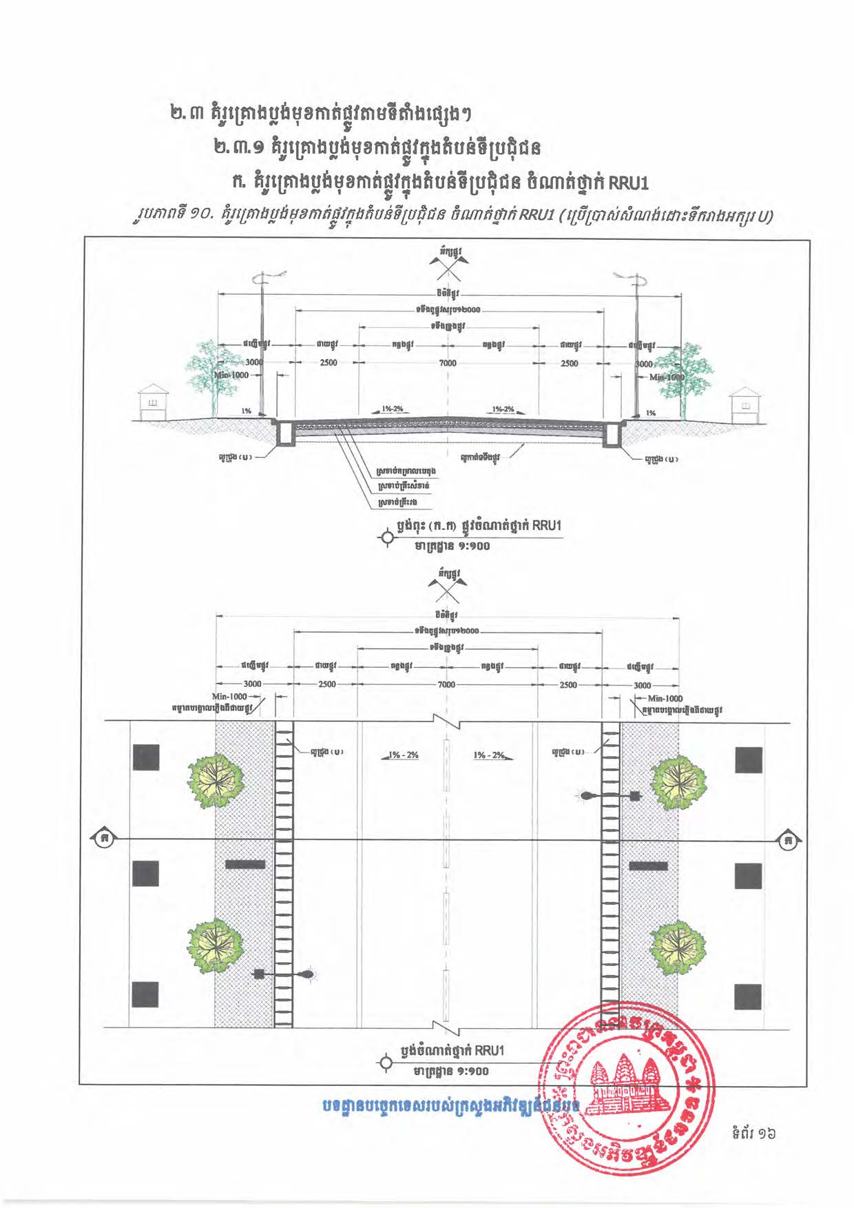 បទដ្ឋានបច្ចេកទេសផ្លូវជនបទ ឆ្នាំ២០២៤ ផ្លូវការ Page 034