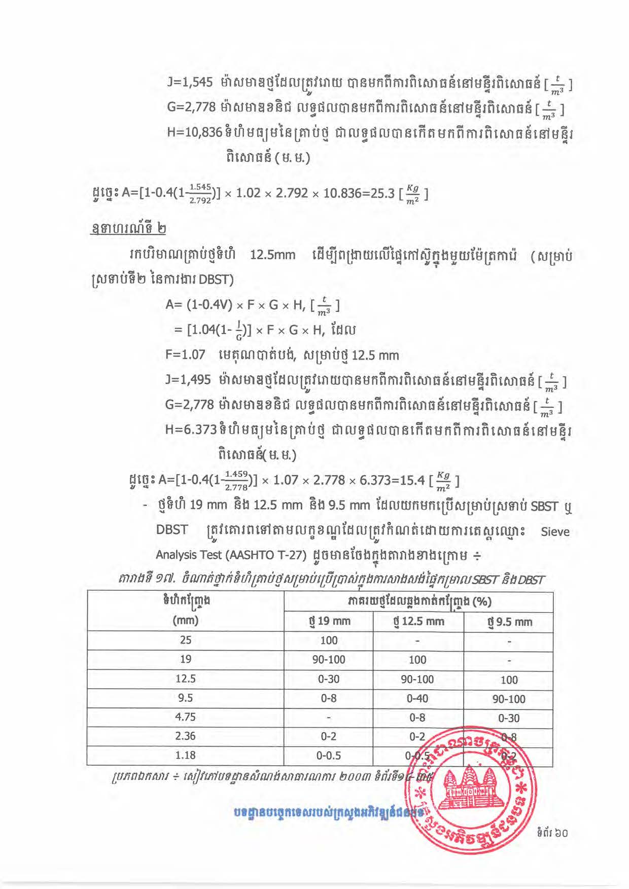 បទដ្ឋានបច្ចេកទេសផ្លូវជនបទ ឆ្នាំ២០២៤ ផ្លូវការ Page 078