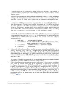 NRCIP KHM 34 Bid Advertisemnt for Civil Work Page 2